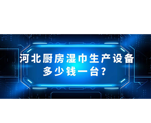 河北廚房濕巾生產(chǎn)設(shè)備多少錢一臺？